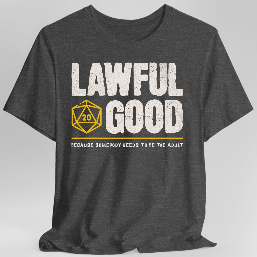 Lawful Good Shirt - DnD Alignment T-shirt Sunburst RPG