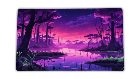 Neon Sunset Playmat Jankmats