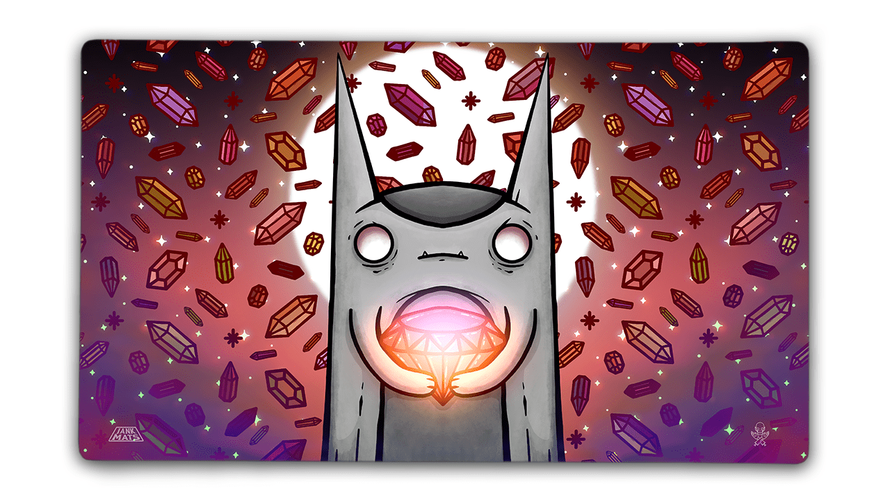 Nox Mortua Red Treasure Playmat Jankmats