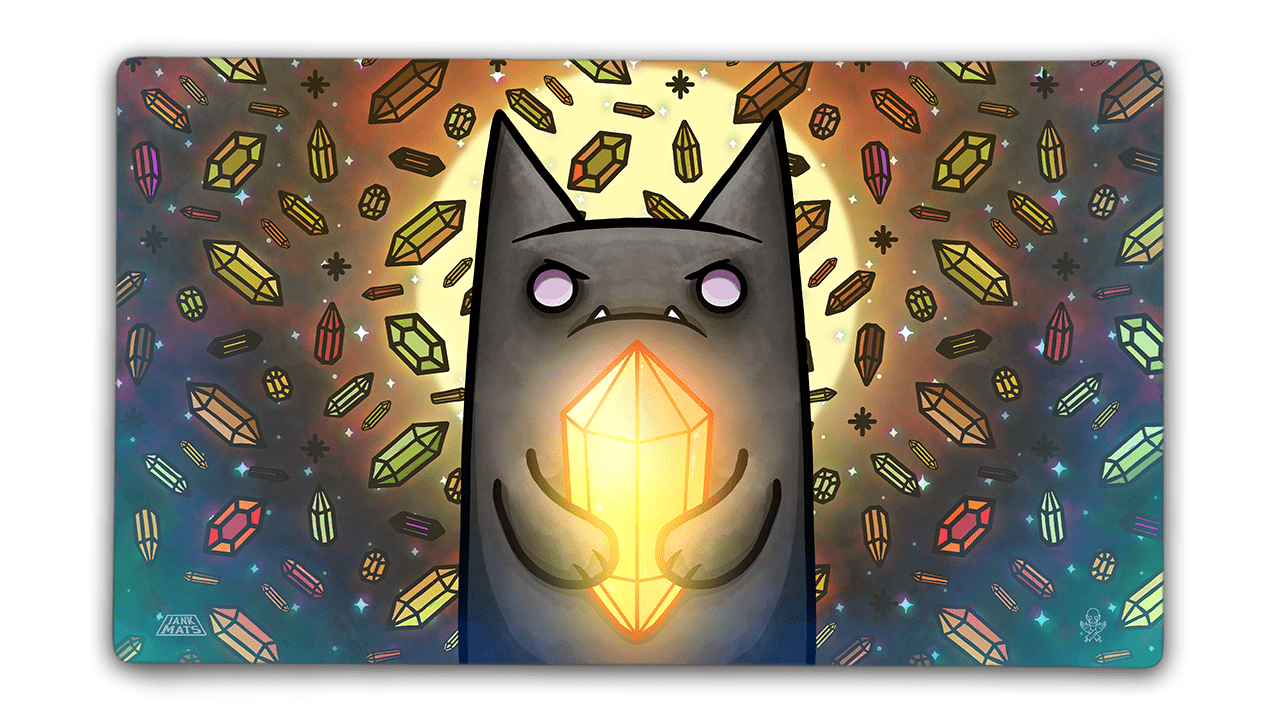 Nox Mortua Yellow Treasure Playmat Jankmats