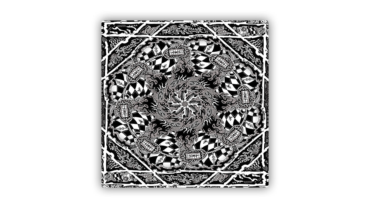 Palace Courtyard 2 Player Cloth Playmat Jankmats