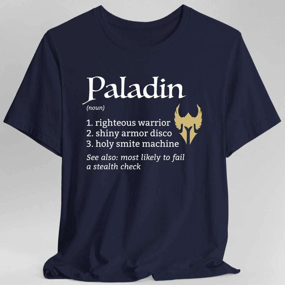 Paladin Class Definition D&D T-Shirt Sunburst RPG