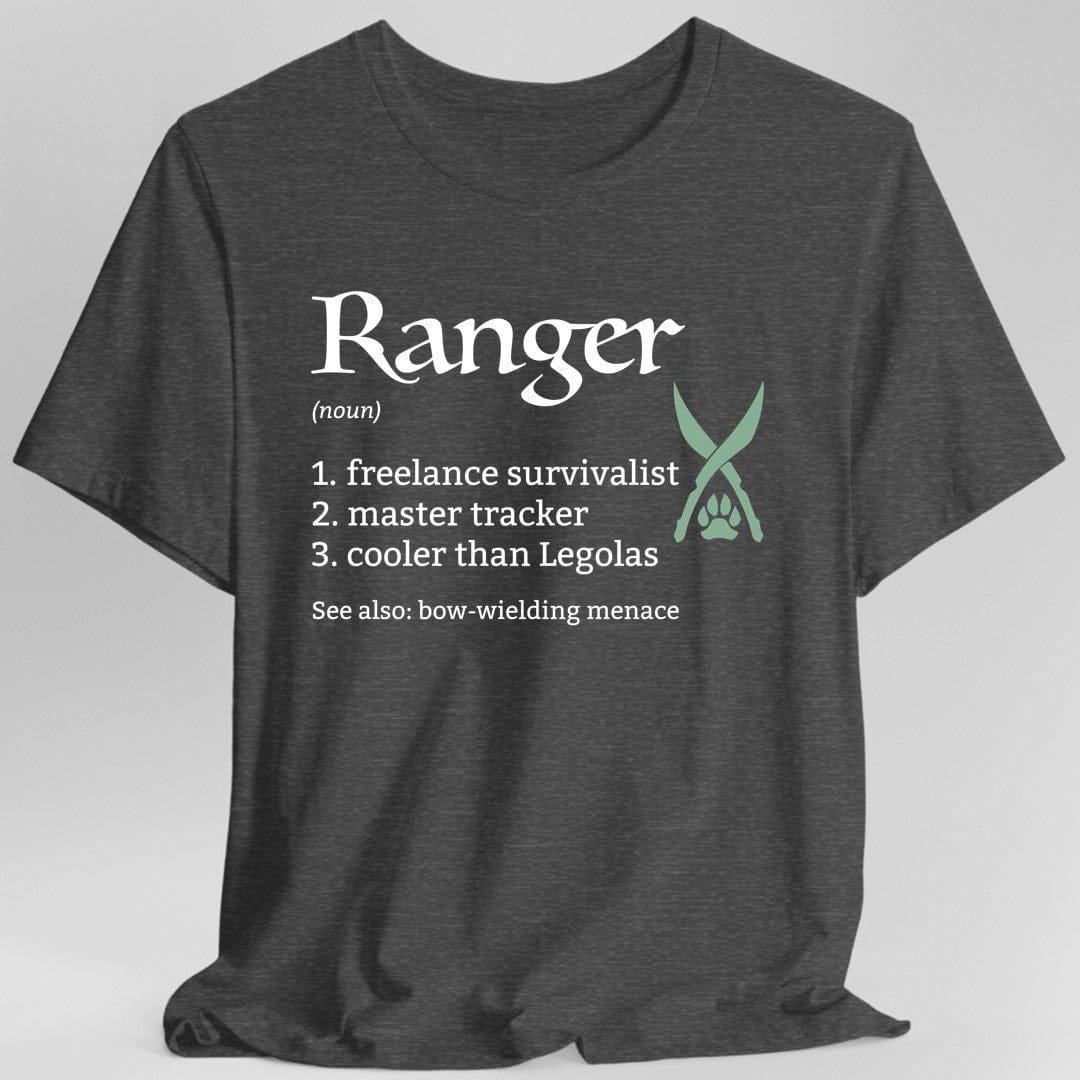Ranger Class Definition D&D T-Shirt Sunburst RPG