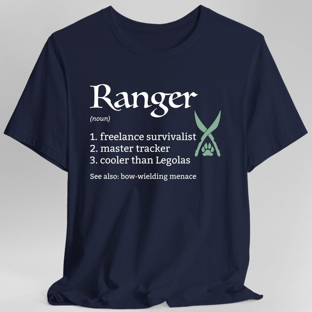 Ranger Class Definition D&D T-Shirt Sunburst RPG