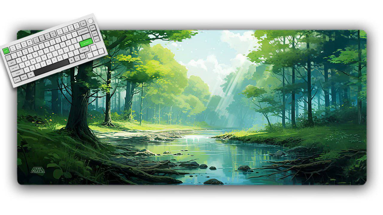 Sleeping Creek TCG Playmat or XL Desktop Jankmats