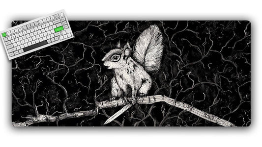 Squirrel Warrior Gaming Mat Jankmats