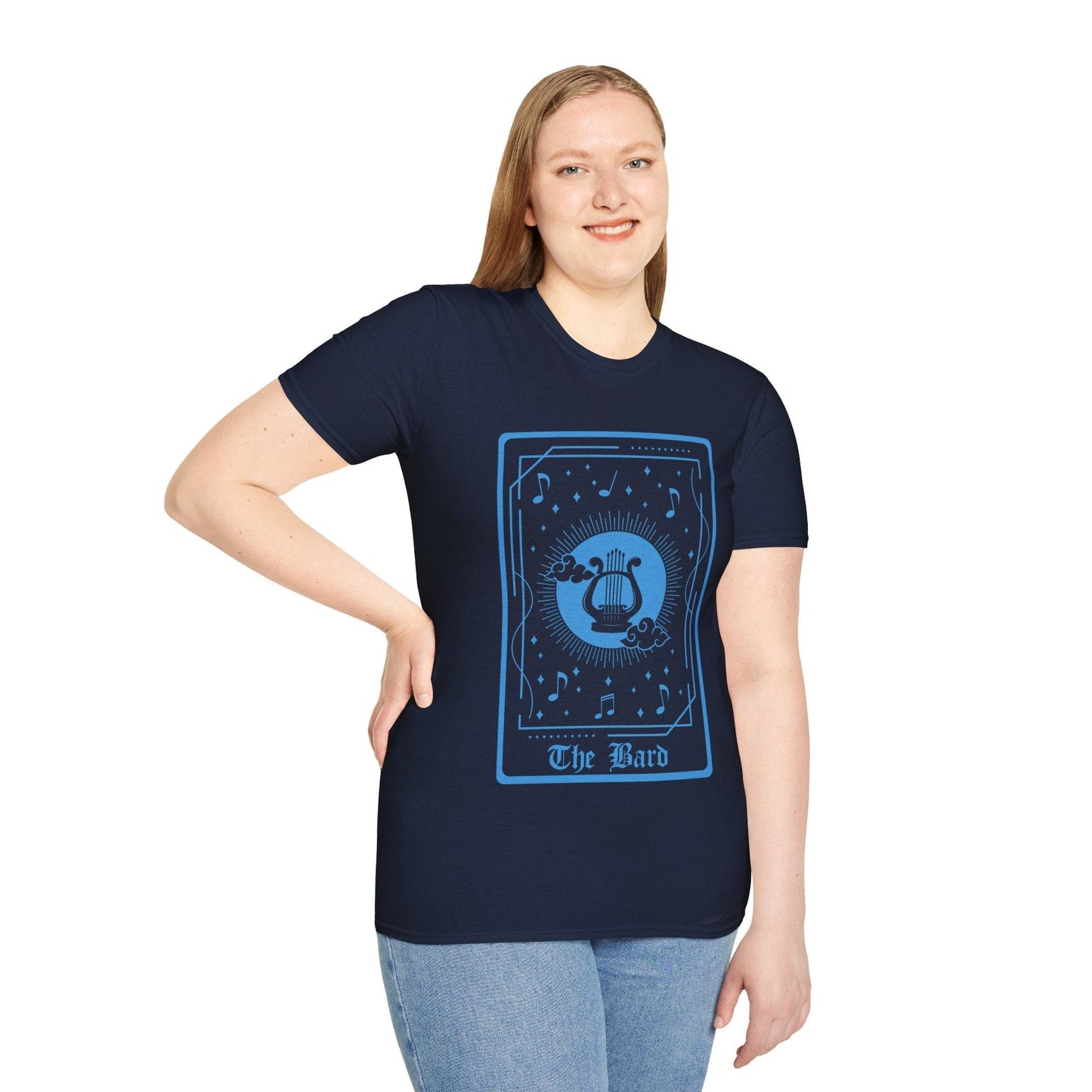 The Bard Tarot Card T-Shirt Sunburst RPG