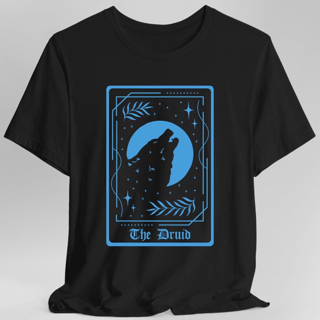 The Druid Tarot Card T-Shirt Sunburst RPG