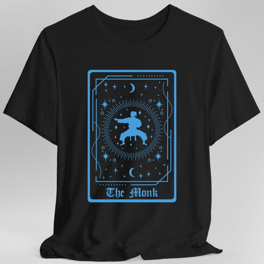 The Monk Tarot Card T-Shirt Sunburst RPG