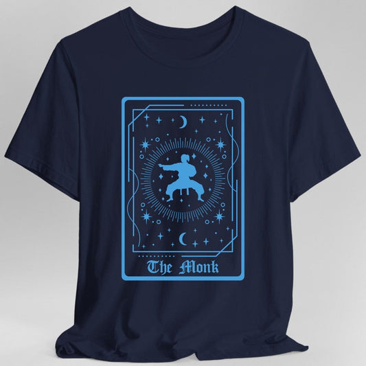 The Monk Tarot Card T-Shirt Sunburst RPG