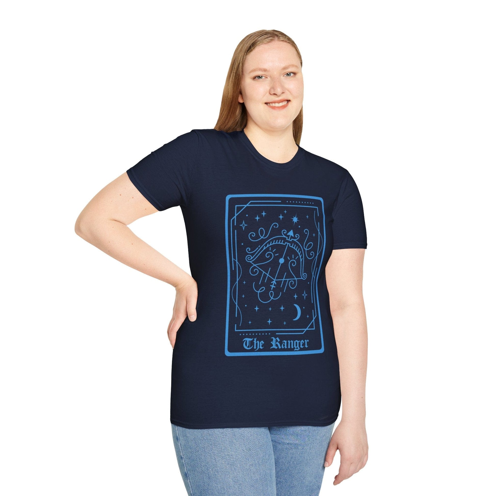 The Ranger Tarot Card T-Shirt Sunburst RPG