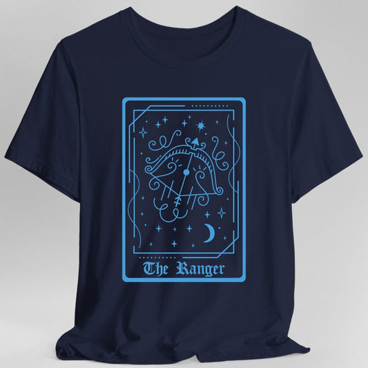 The Ranger Tarot Card T-Shirt Sunburst RPG