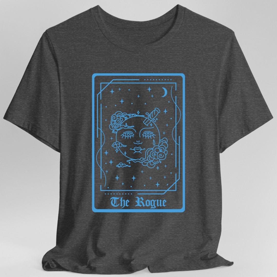 The Rogue Tarot Card T-Shirt Sunburst RPG