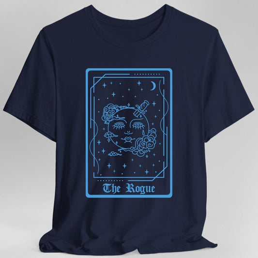 The Rogue Tarot Card T-Shirt Sunburst RPG
