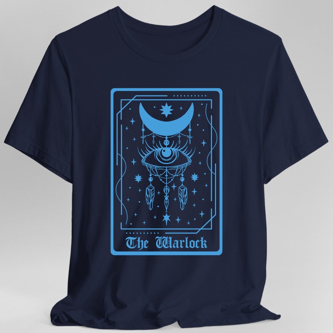 The Warlock Tarot Card T-Shirt Sunburst RPG
