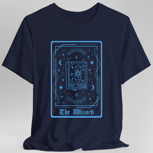 The Wizard Tarot Card T-Shirt Sunburst RPG