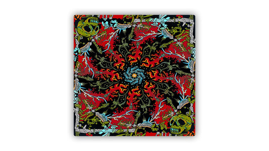 Wheel of Fire 2 Player Cloth Playmat Jankmats