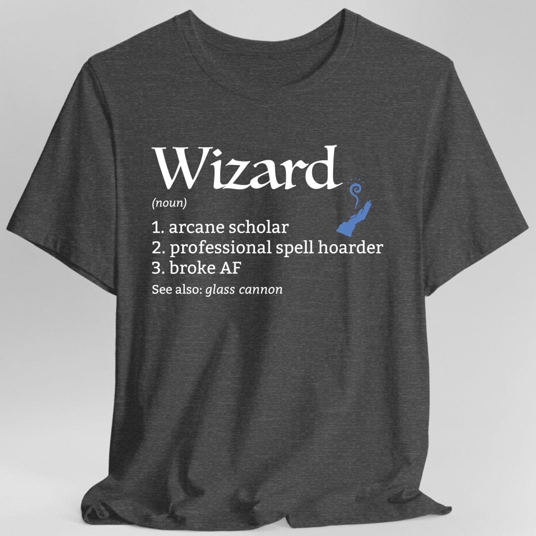 Wizard Class Definition D&D T-Shirt Sunburst RPG