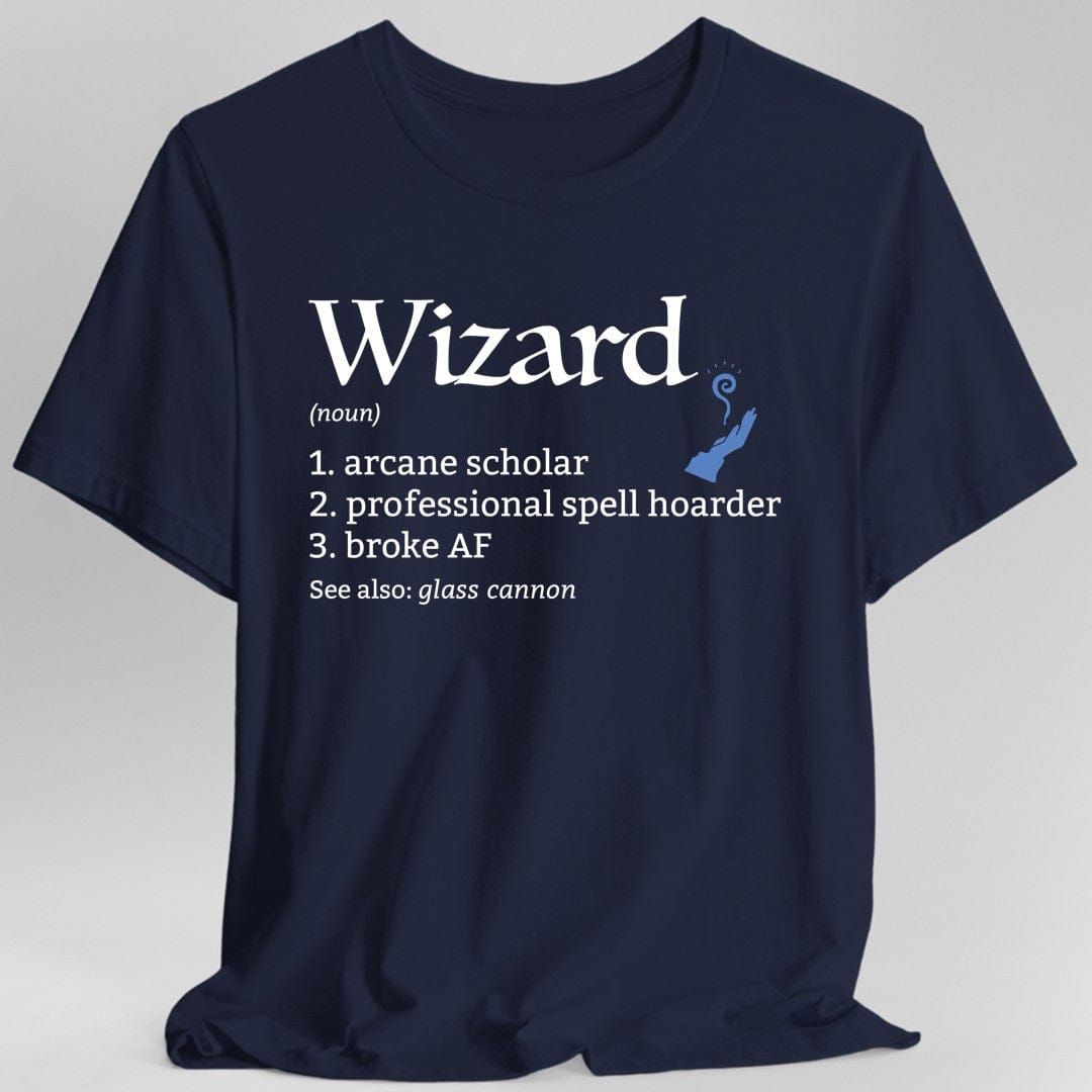 Wizard Class Definition D&D T-Shirt Sunburst RPG