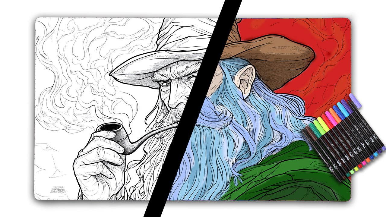 Wizard | Color Your Own Playmat Set Jankmats